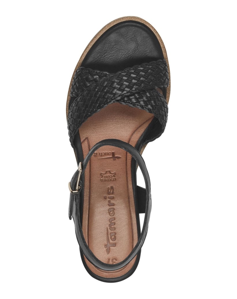 TAMARIS-Sandalette-schwarz