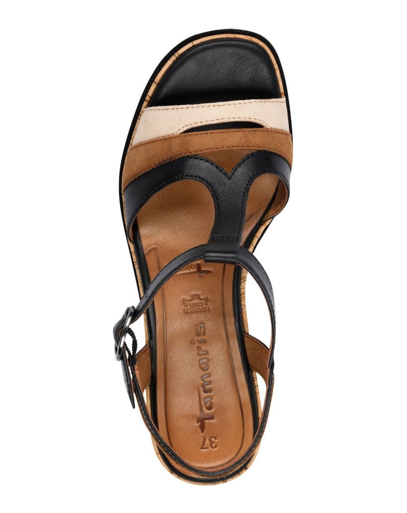 TAMARIS-Sandalette-schwarz