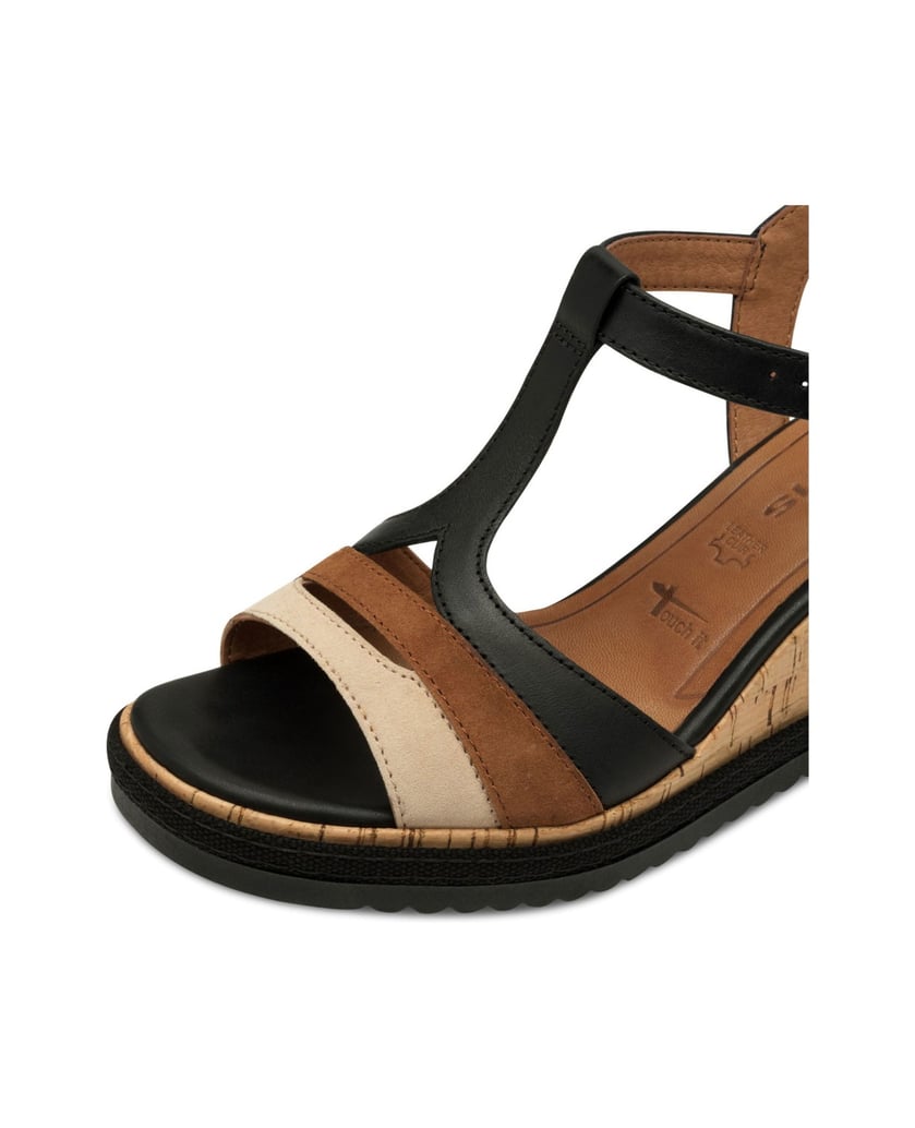 TAMARIS-Sandalette-schwarz