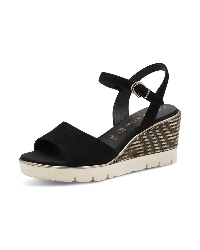 TAMARIS-Sandalette-schwarz