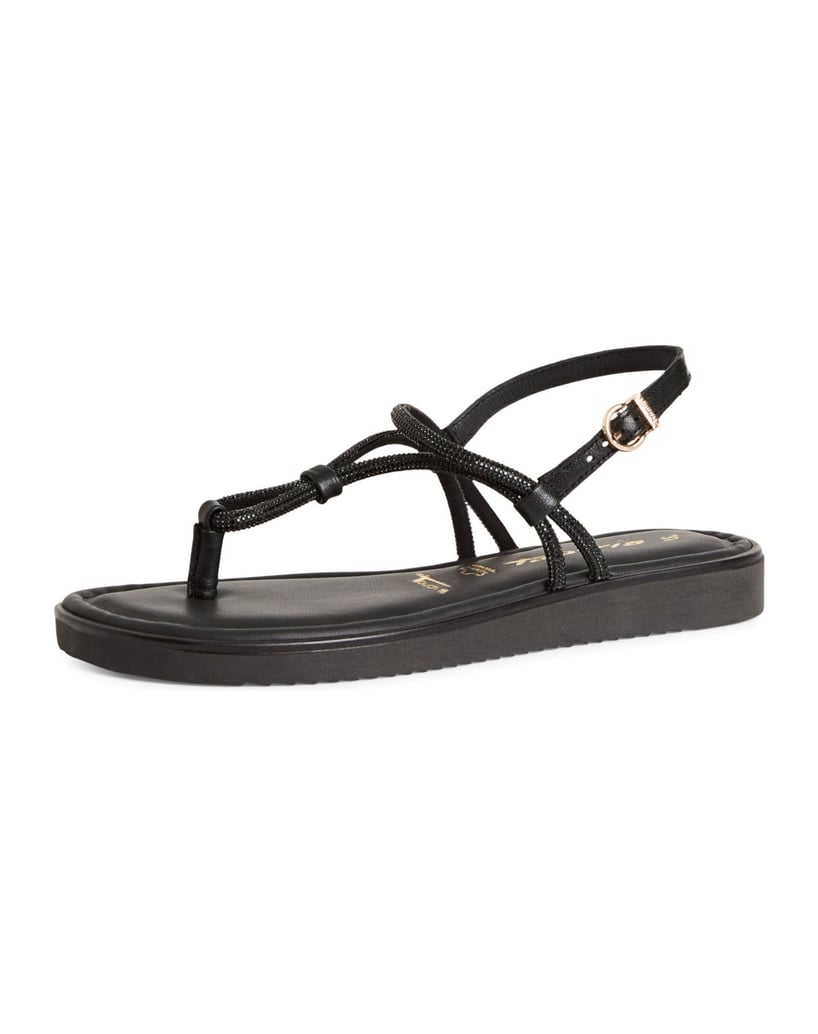 TAMARIS-Sandale-schwarz