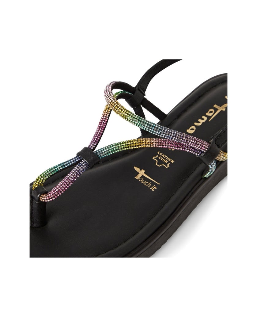 TAMARIS-Sandale-schwarz