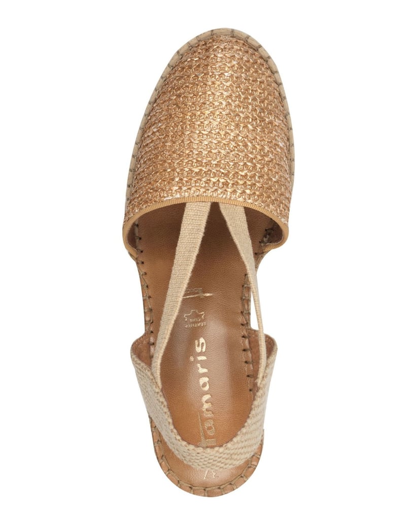 TAMARIS-Espadrill-farblos