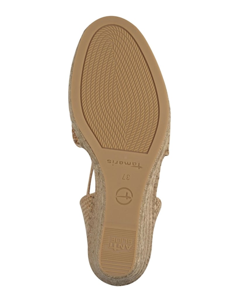 TAMARIS-Espadrill-farblos