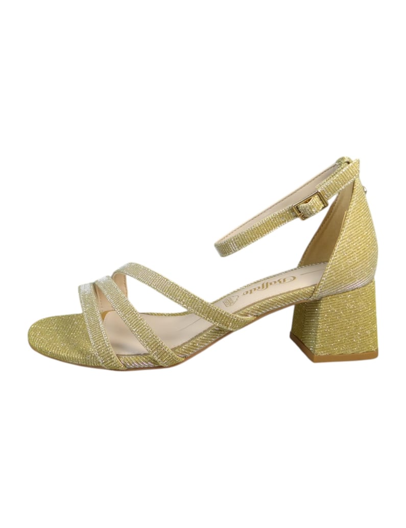 Buffalo-Sandalen-gold