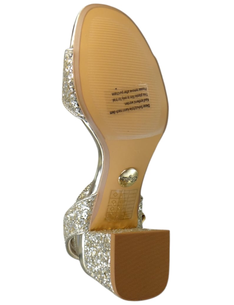 Buffalo-Sandalen-gold