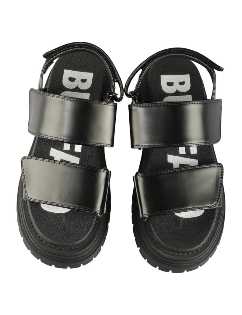 Buffalo-Sandalen-schwarz