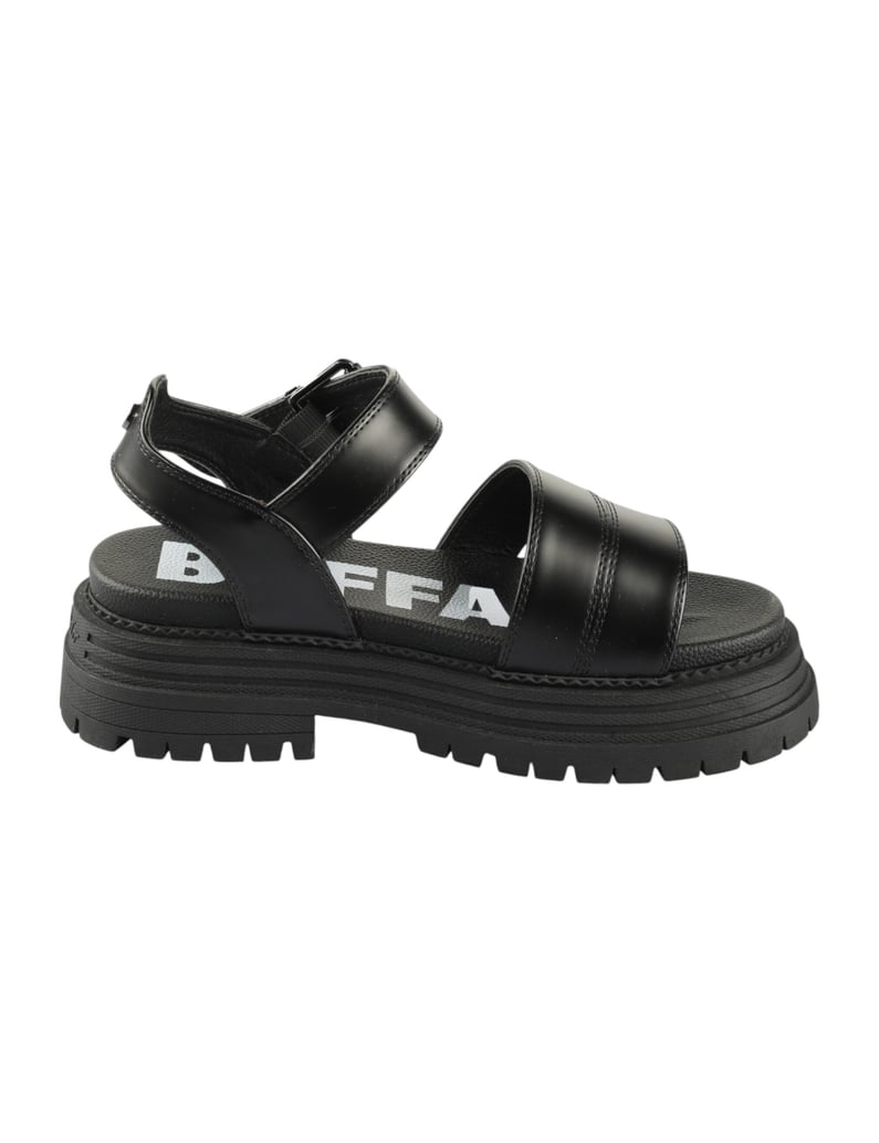 Buffalo-Sandalen-schwarz