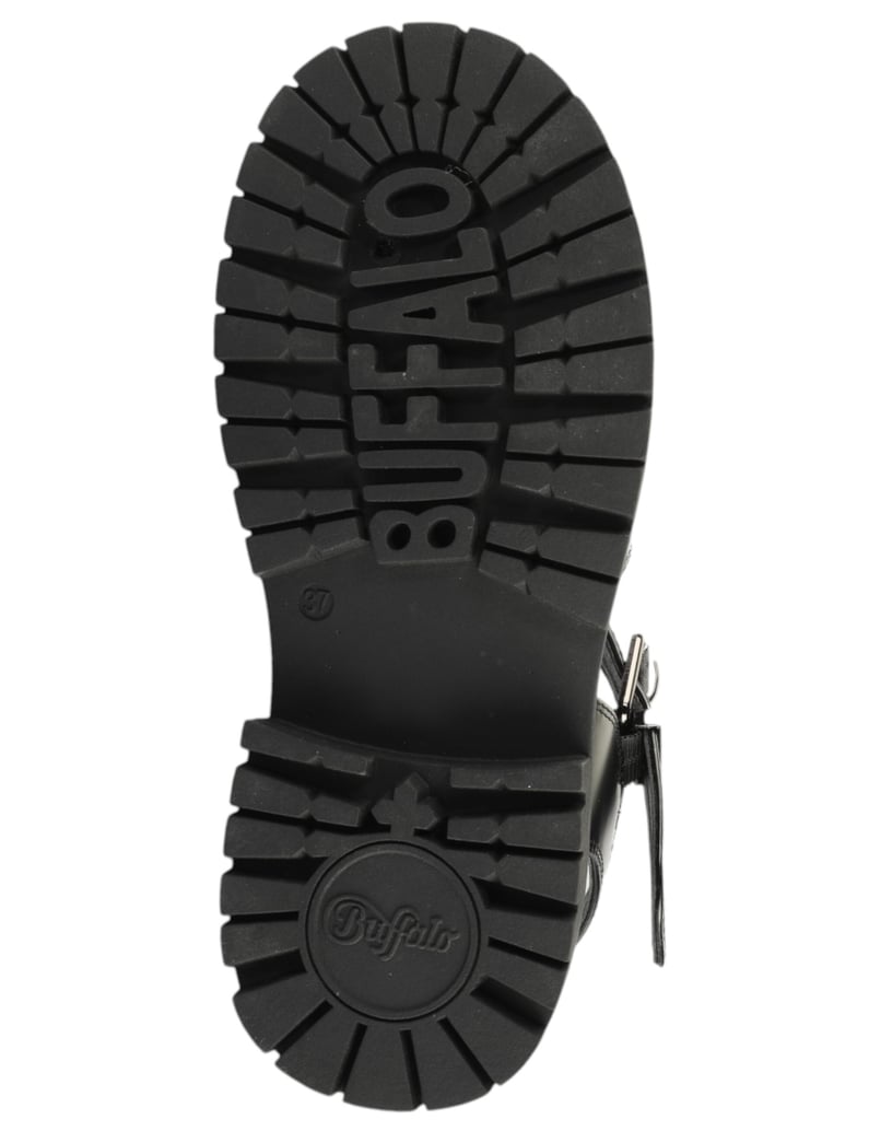 Buffalo-Sandalen-schwarz