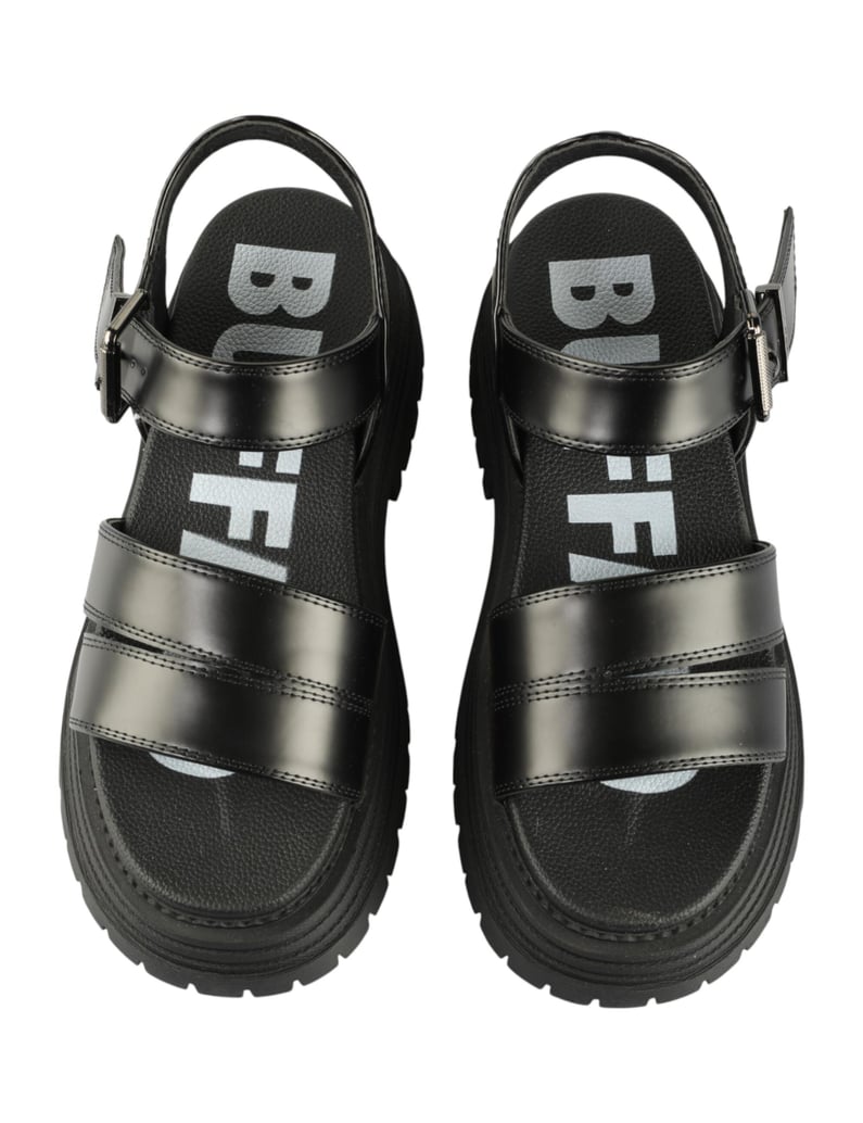 Buffalo-Sandalen-schwarz