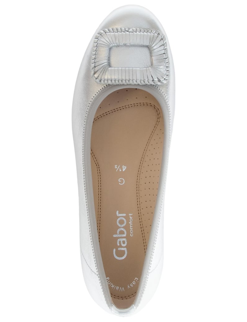 Gabor-Ballerinas-silber