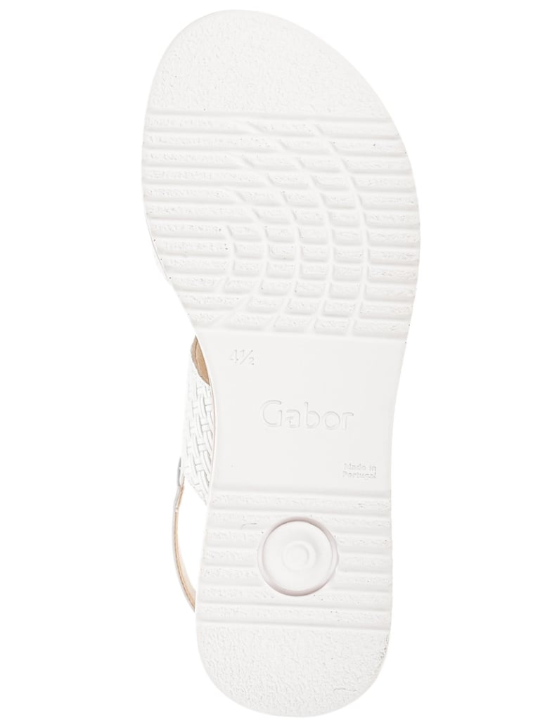 Gabor-Sandalen-weiss
