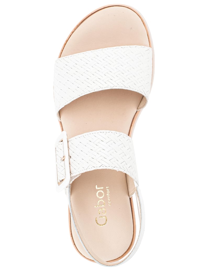 Gabor-Sandalen-weiss
