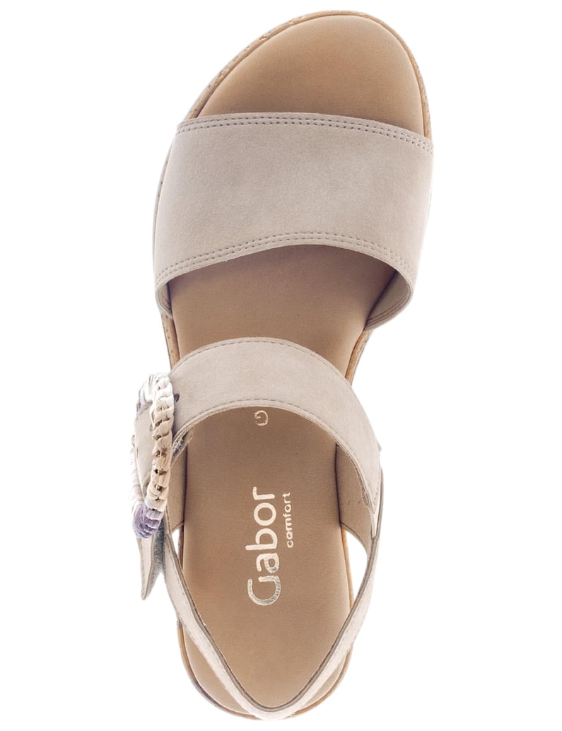 Gabor-Sandalen-grau
