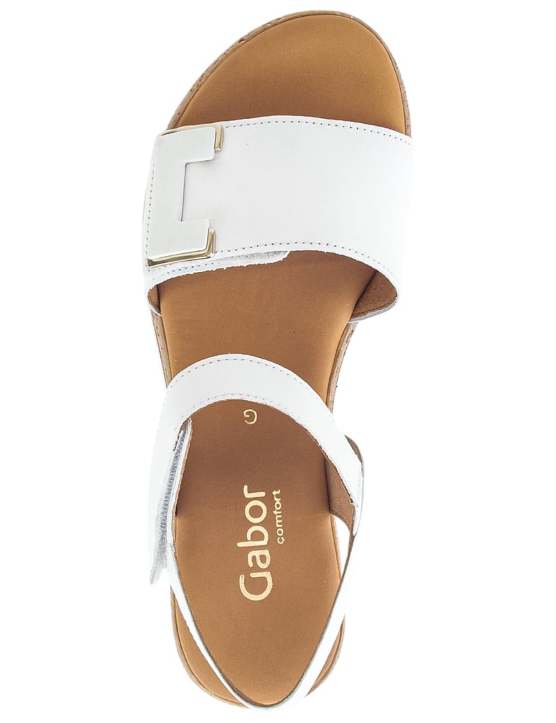 Gabor-Sandalen-weiss