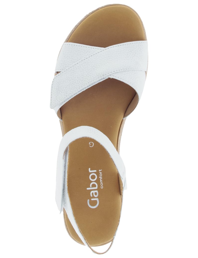Gabor-Sandalen-weiss