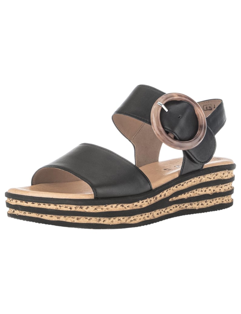 Gabor-Sandalen-schwarz