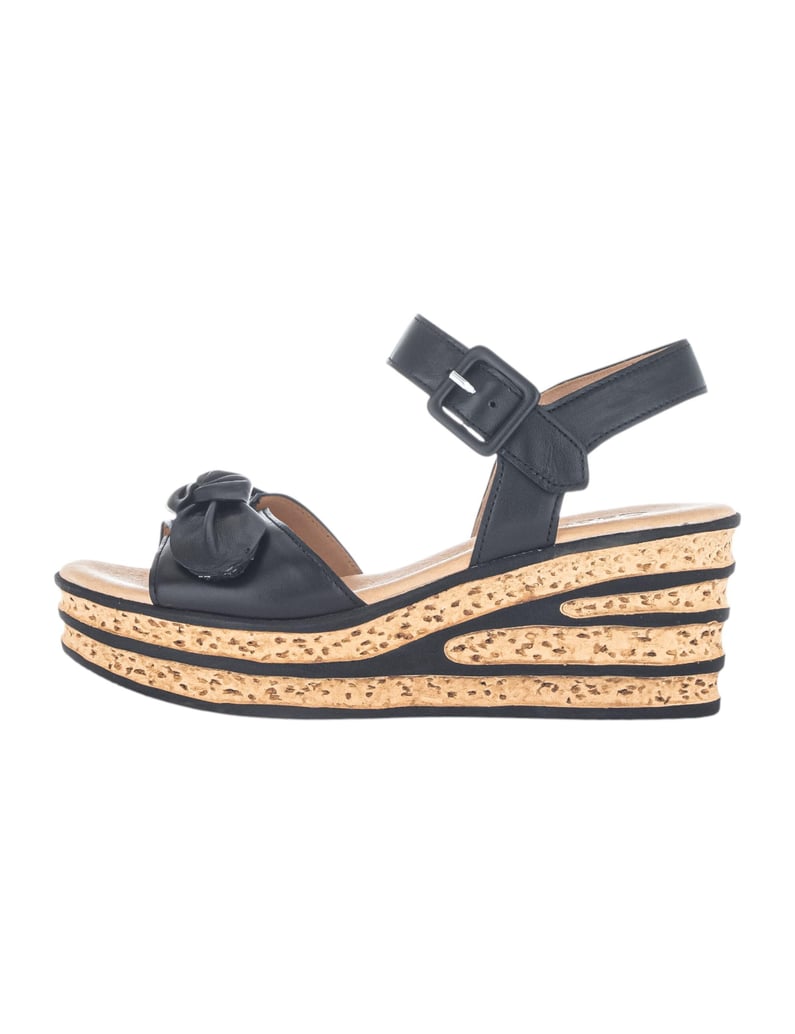 Gabor-Sandalen-schwarz