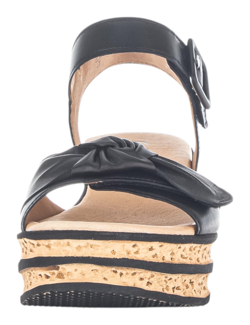 Gabor-Sandalen-schwarz