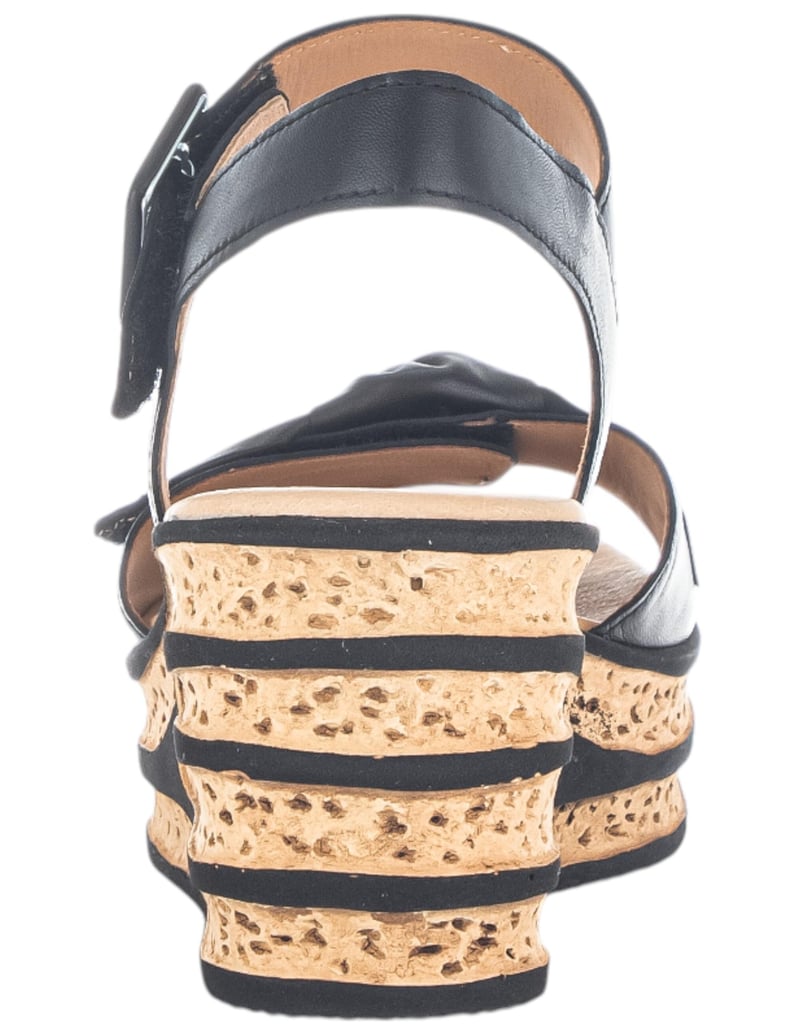 Gabor-Sandalen-schwarz