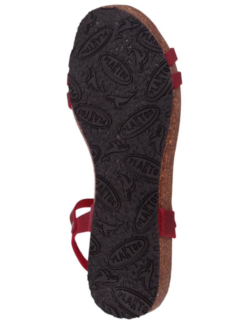 PLAKTON-Sandalen-rot