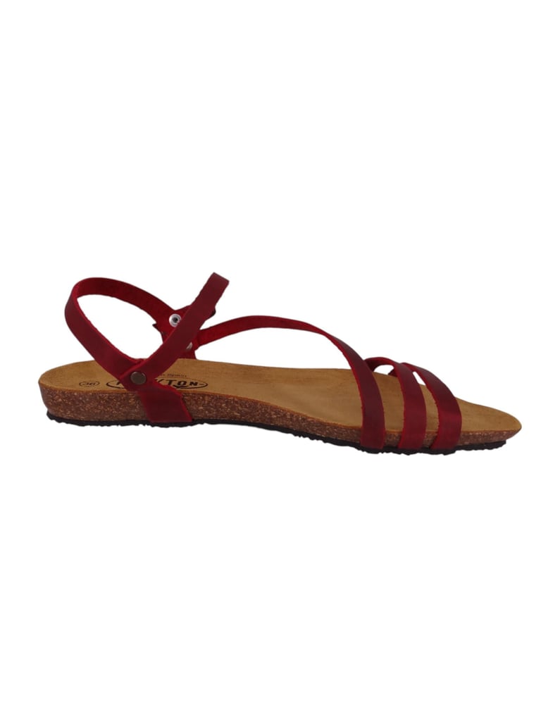 PLAKTON-Sandalen-rot