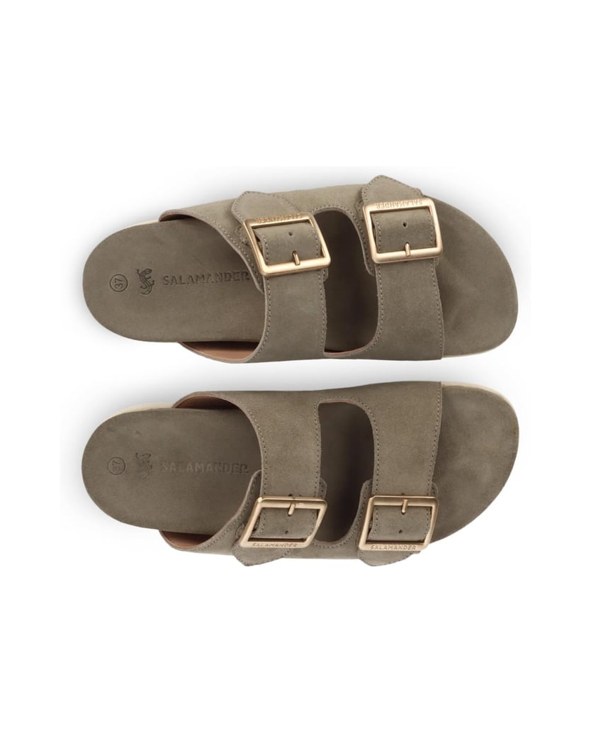 Salamander-PANTOLETTEN-grün