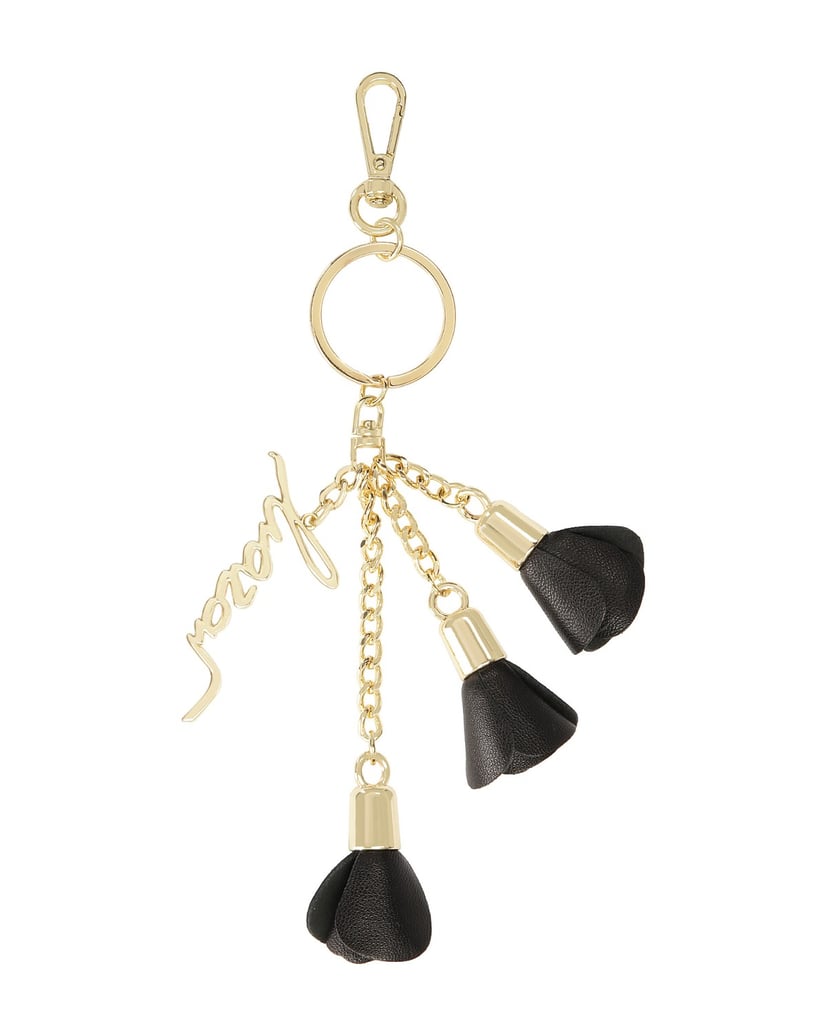 Kazar-Schlüsselanhänger-mit-Blumen-und-Logo