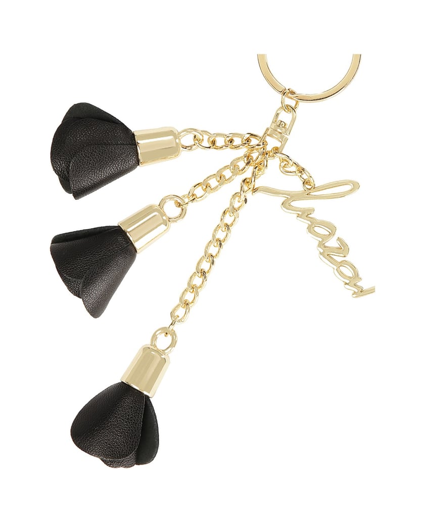 Kazar-Schlüsselanhänger-mit-Blumen-und-Logo