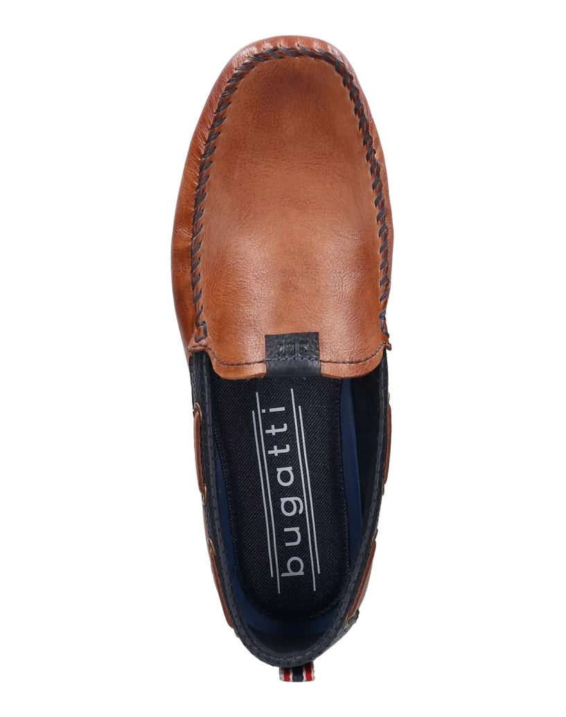 BUGATTI-Mokassin-cognac