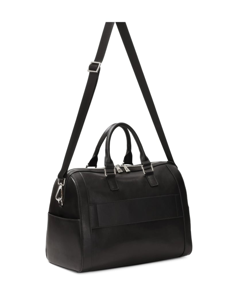 Kazar-Leather-carry-on-travel-bag-černá