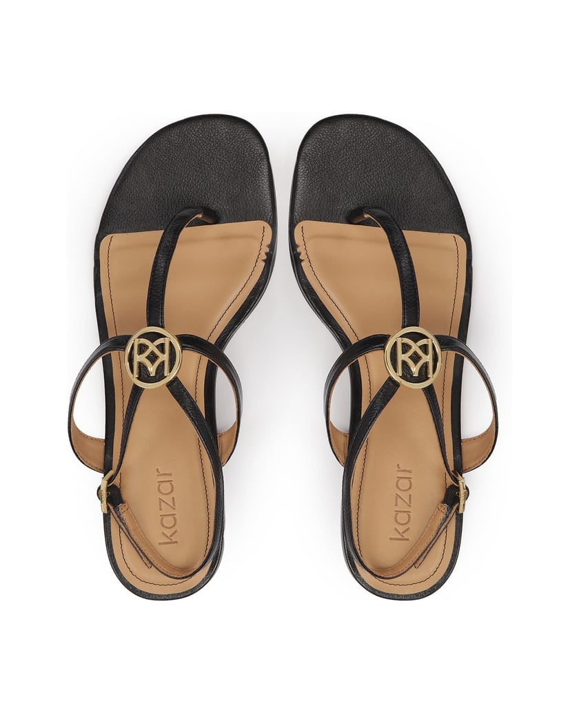 Kazar-Schwarze-Flip-Flop-Sandalen-schwarz