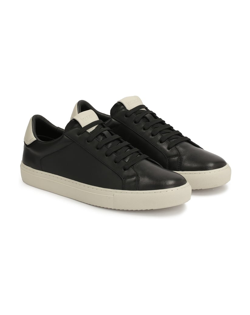 Kazar-Black-sneakers-with-contrasting-sole-černá