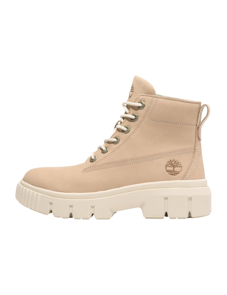 Timberland-Stiefeletten-beige