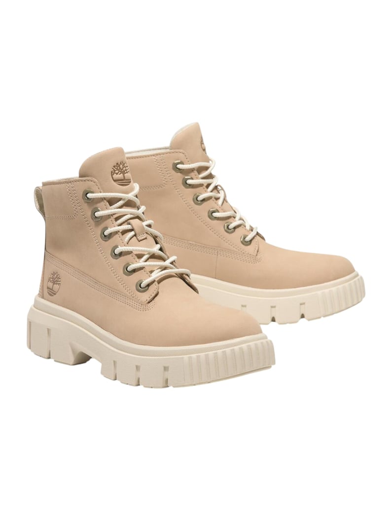 Timberland-Stiefeletten-beige