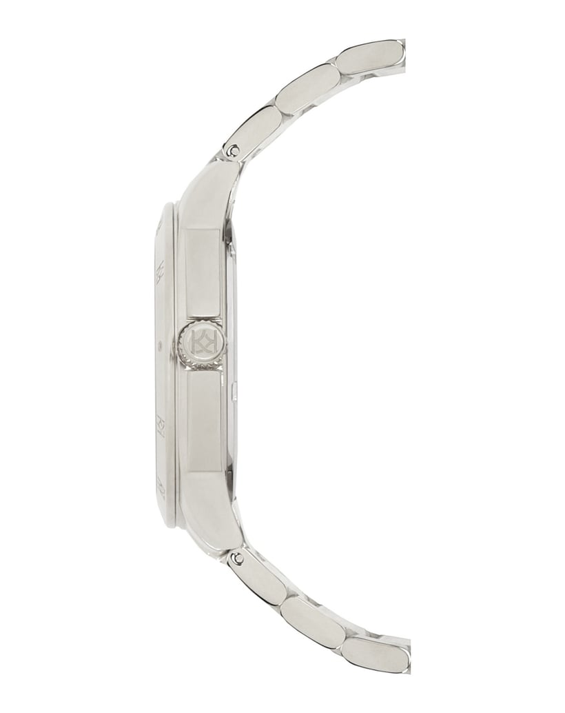 Kazar-Silberne-Damenuhr-an-einem-Armband-silber