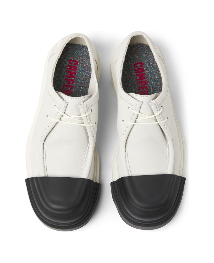 Camper-SCHNÜRSCHUHE-JUNCTION-weiss-kombiniert