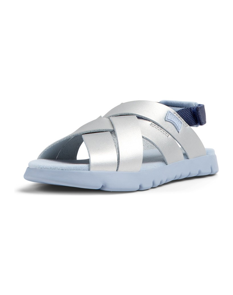 Camper-Sandalen-Oruga-silber