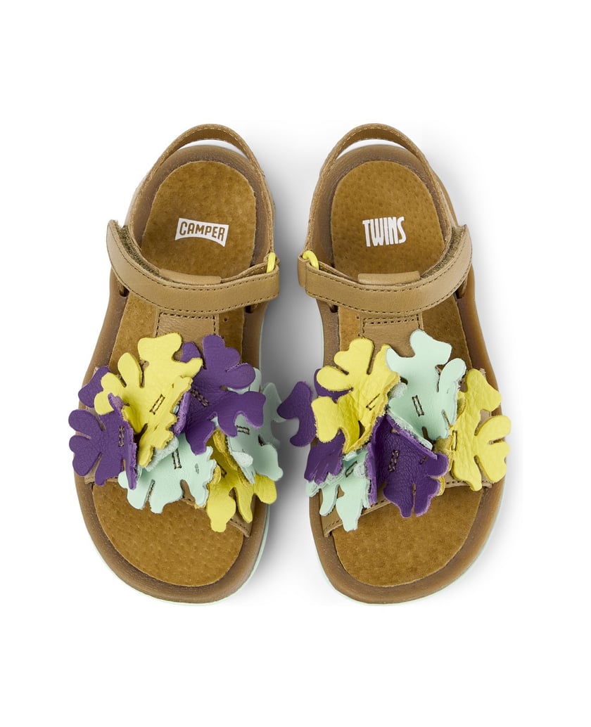 Camper-SANDALEN-BICHO-braun-kombiniert