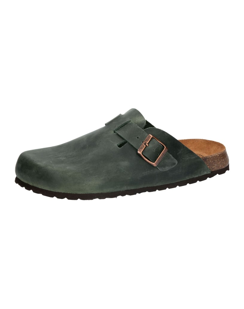 Lico-Pantolette-Bioline-Clog-Leather-grün