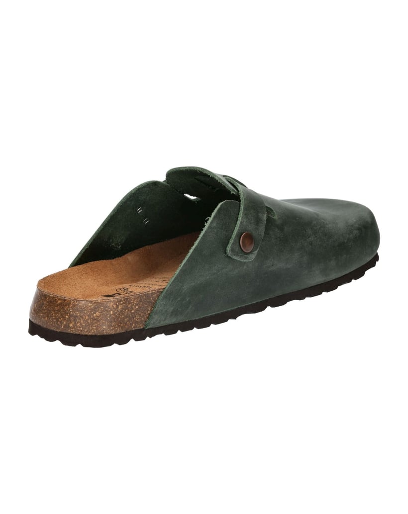 Lico-Pantolette-Bioline-Clog-Leather-grün