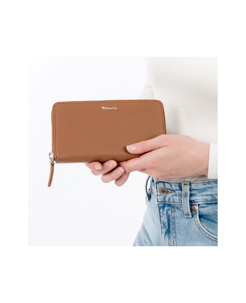 TAMARIS-Geldbörse-TAS-Amanda-cognac