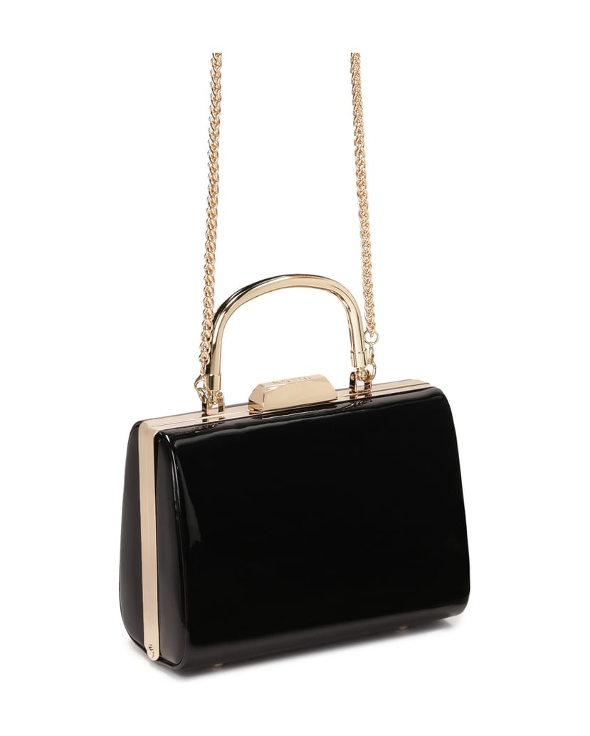 Kazar-Abend-Clutch-Tasche-aus-Lackleder-in-sch-schwarz