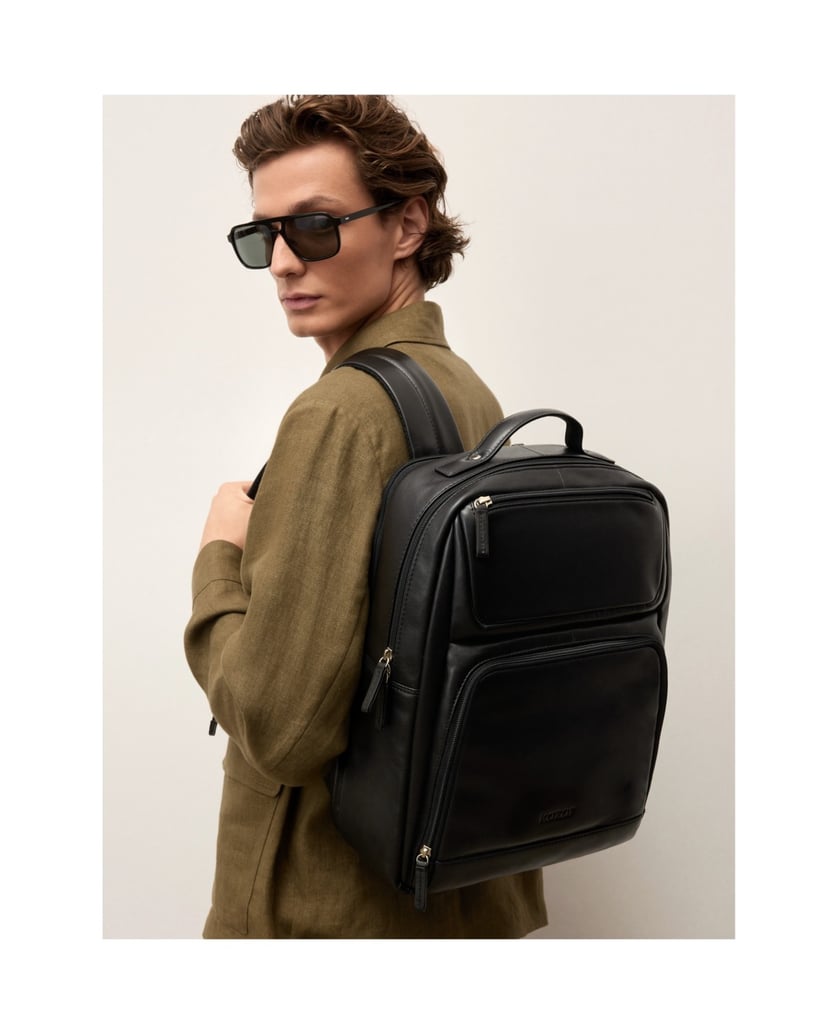 Kazar-Großer-Rucksack-mit-Laptopfach-schwarz