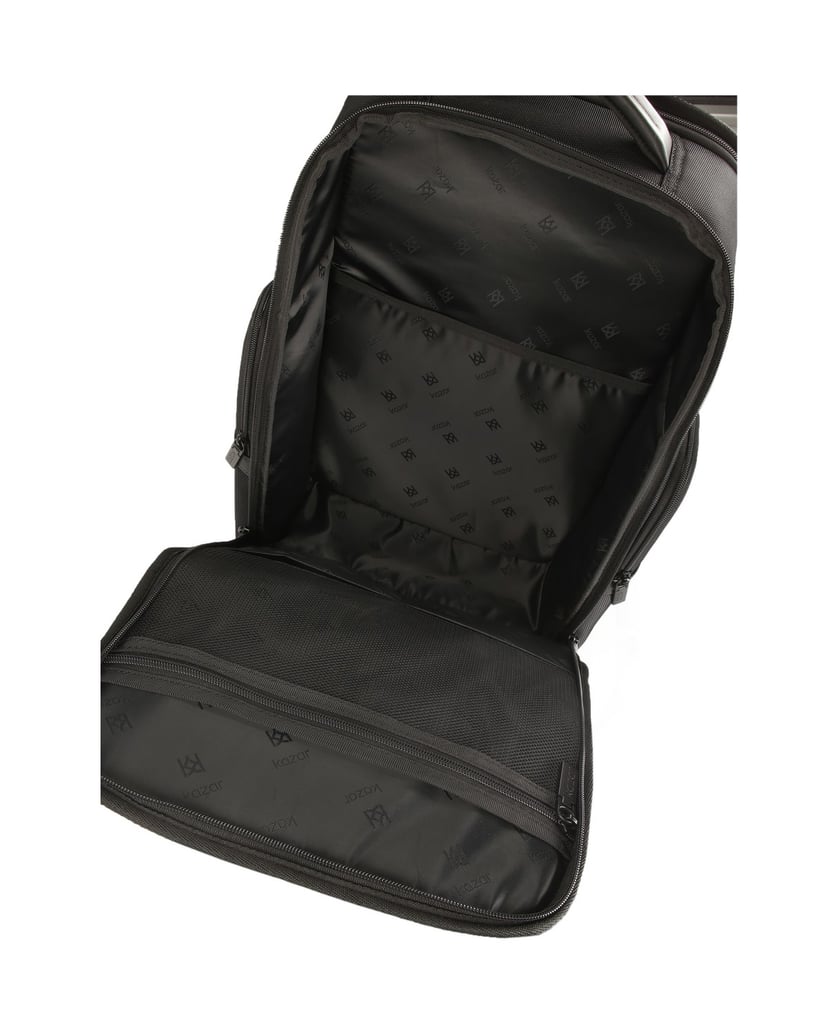Kazar-Praktischer-Rucksack-mit-Laptopfach-schwarz
