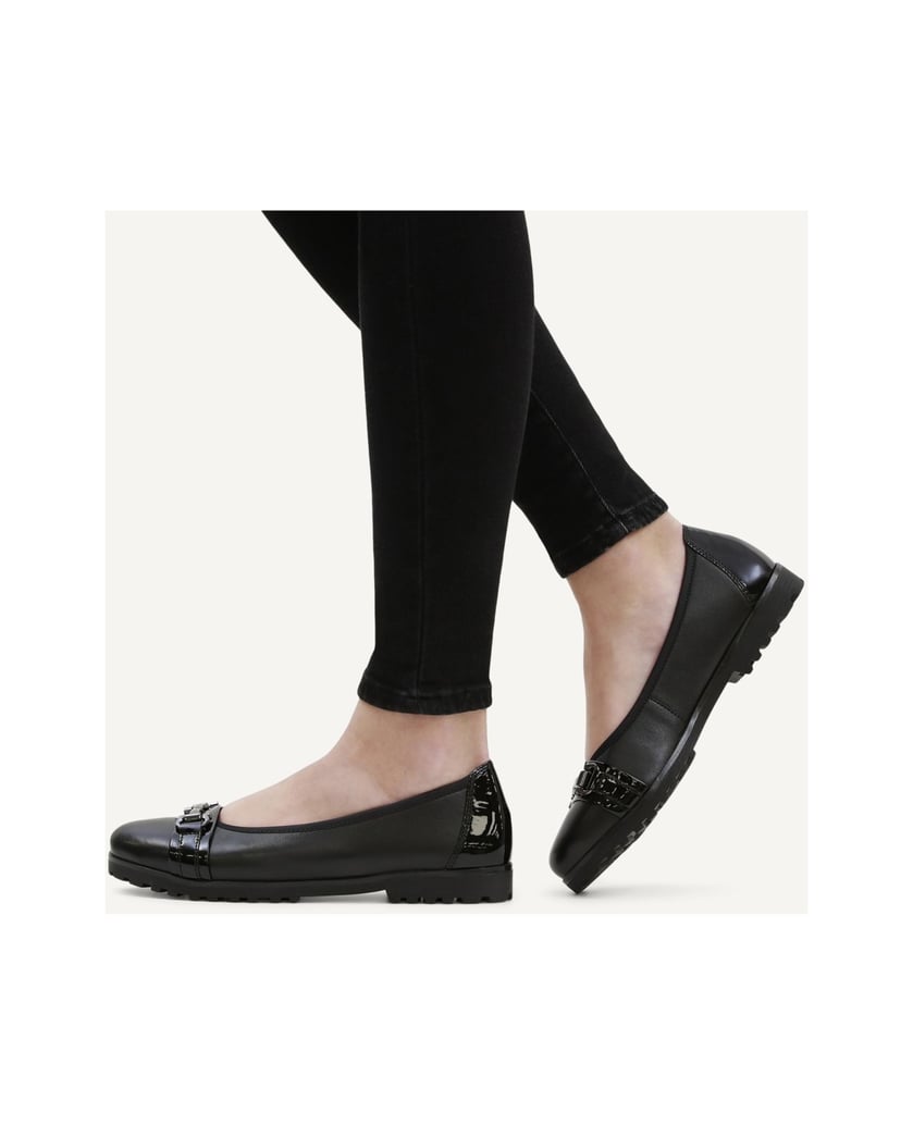 Caprice-Ballerina-schwarz