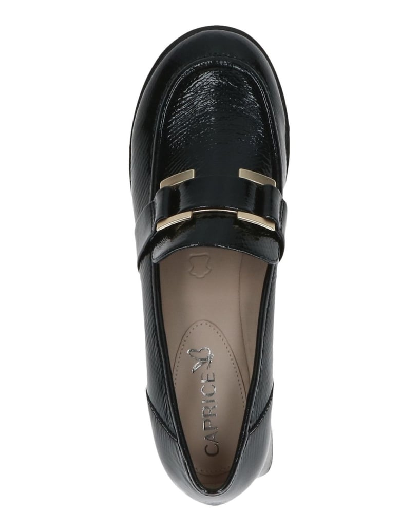 Caprice-Slipper-schwarz