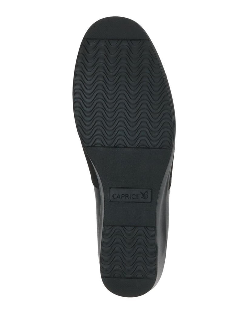 Caprice-Slipper-schwarz