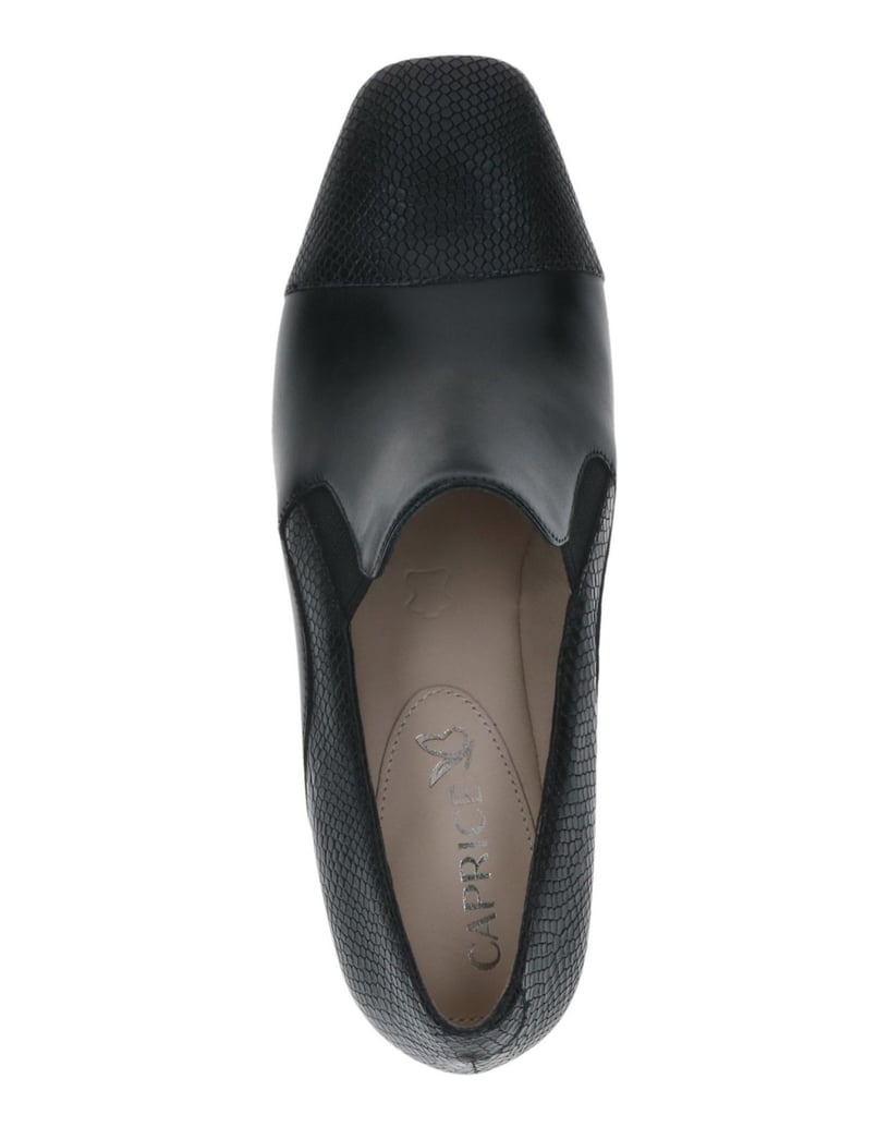 Caprice-Slipper-schwarz