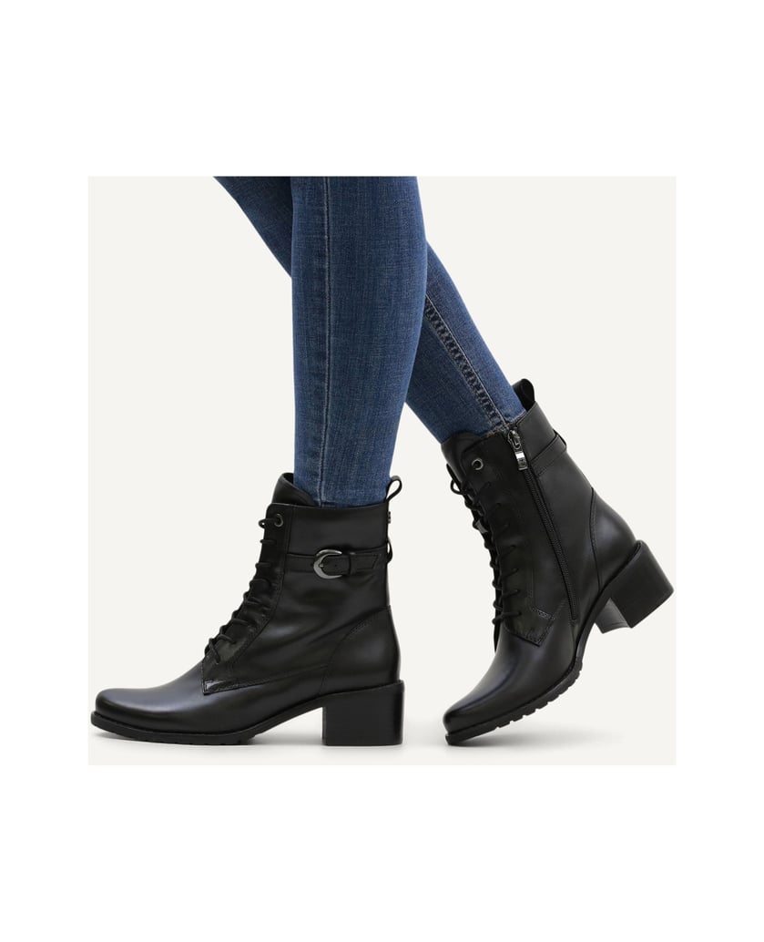 Caprice-Stiefelette-schwarz